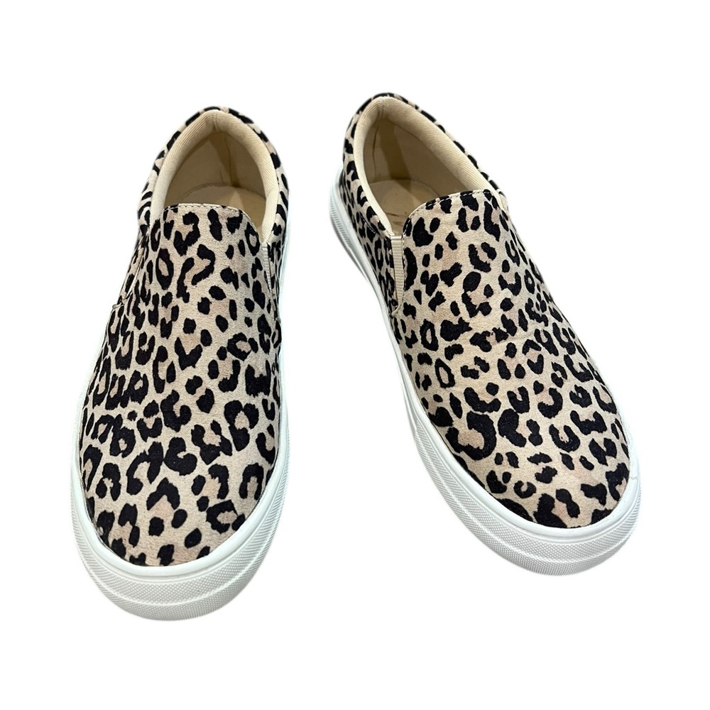Matisse Leopard Slip-On Sneakers - Tan/Black